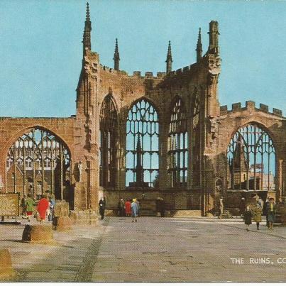 Coventry, Cathedral, The Ruins