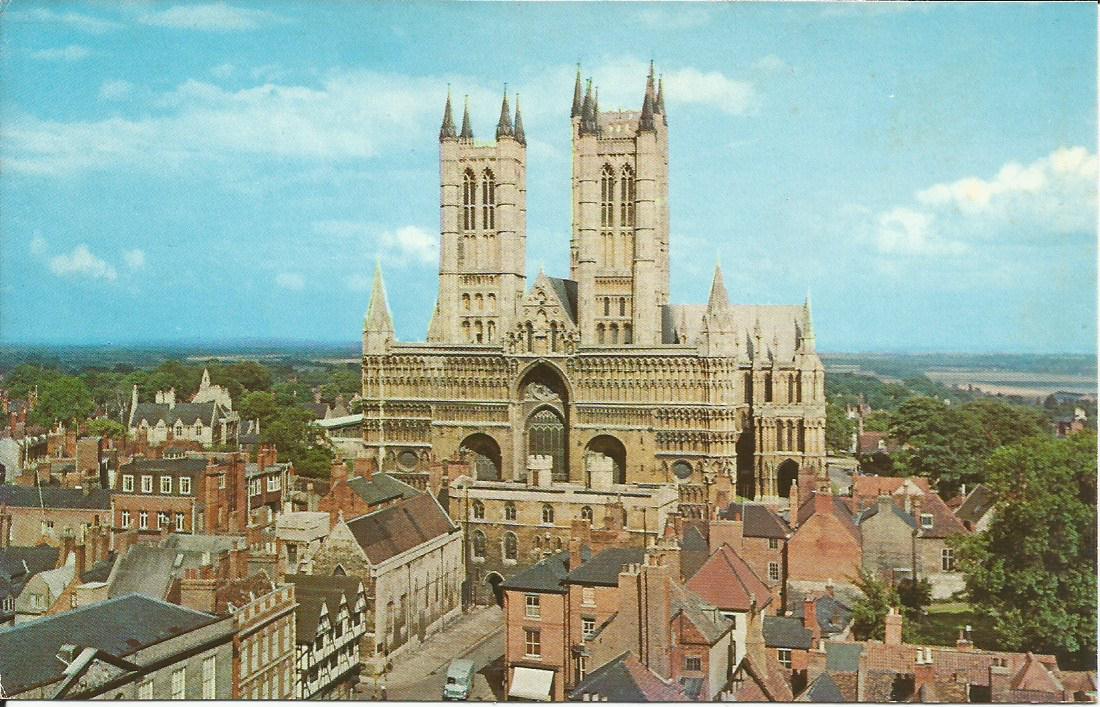 Lincoln, The Cathedral from the Castle