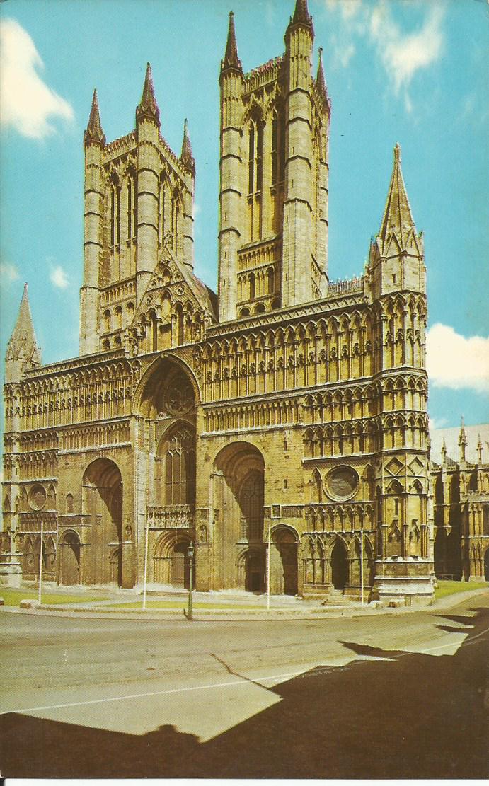 Lincoln, The Cathedral, The West Front