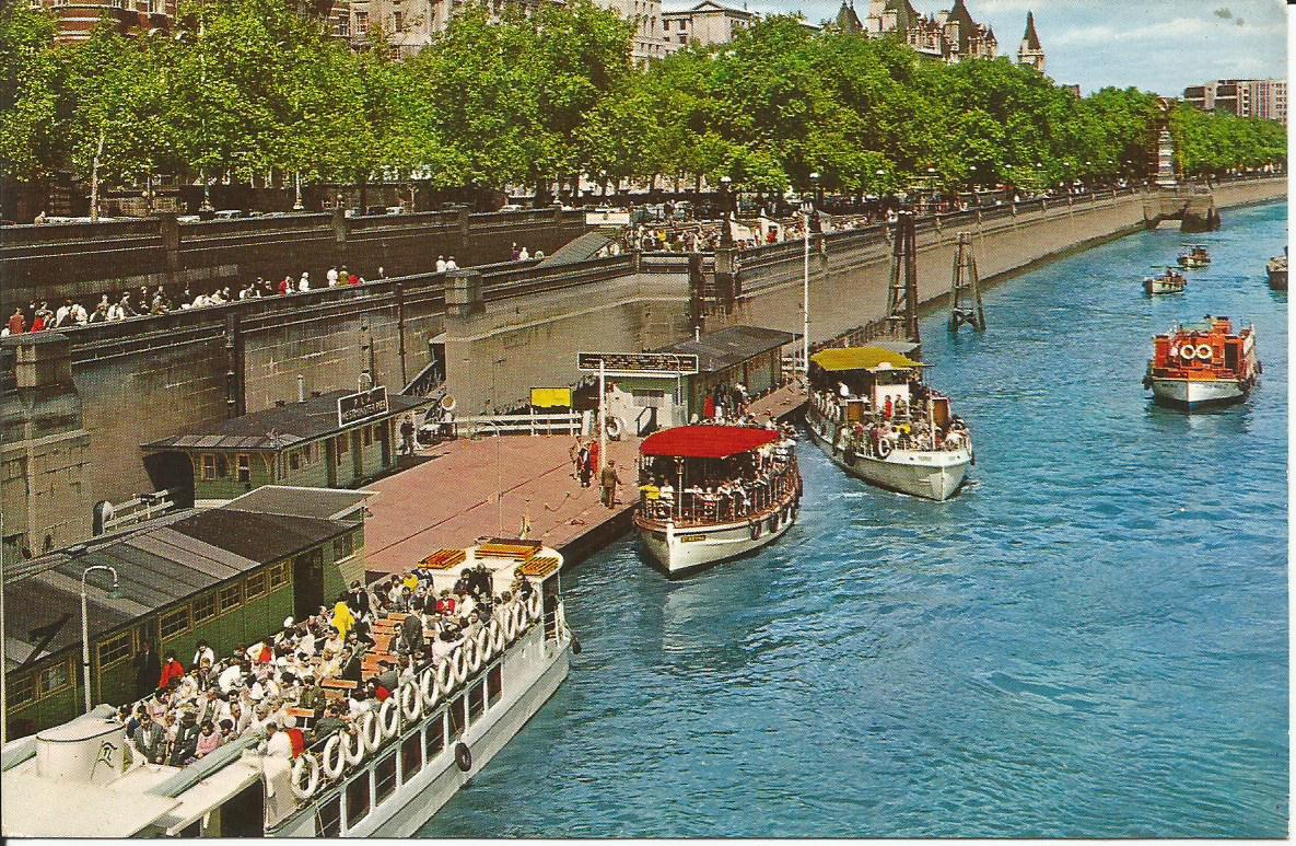 London, Victoria Embankment and Westminster Pier