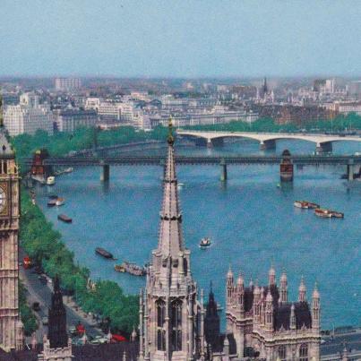 Big Ben and Thames, London