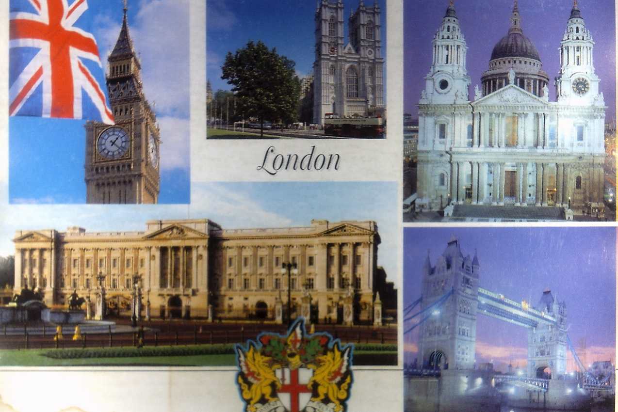 London poskaart 1998