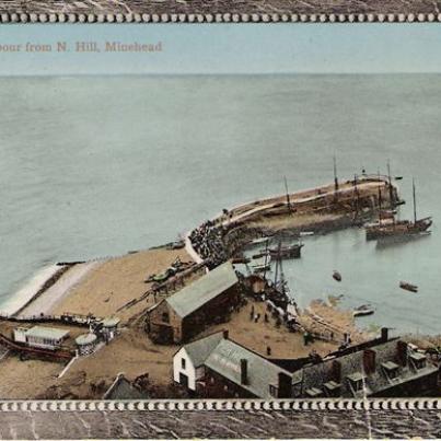 Minehead Harbour from N. Hill