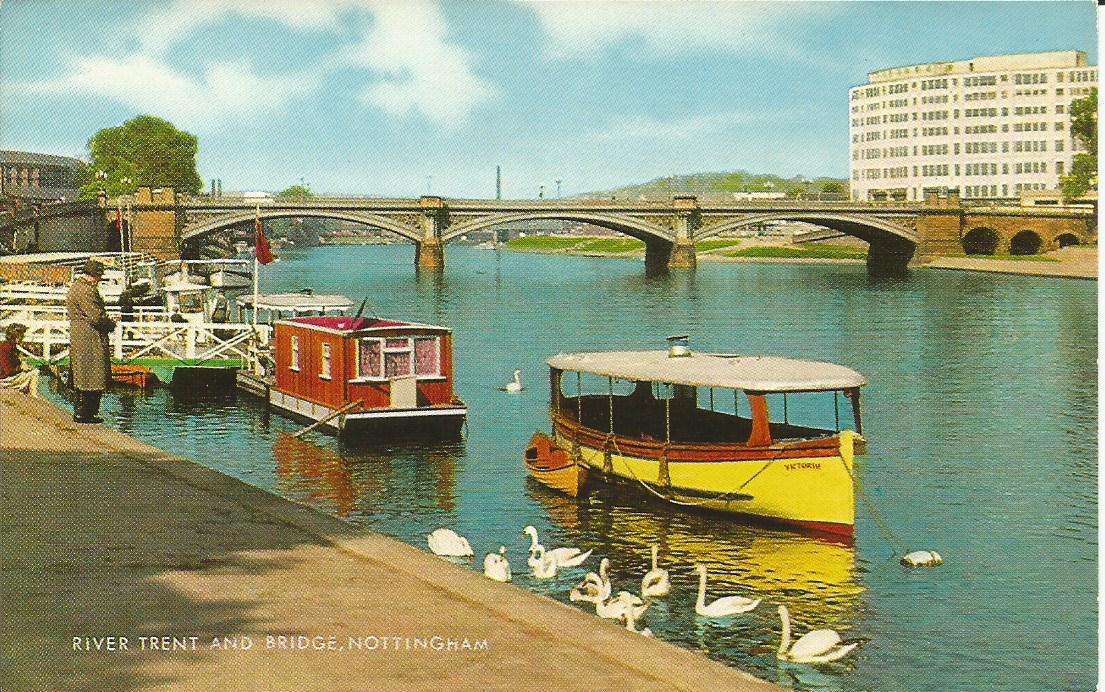 Nottingham, River Trent and Bridge
