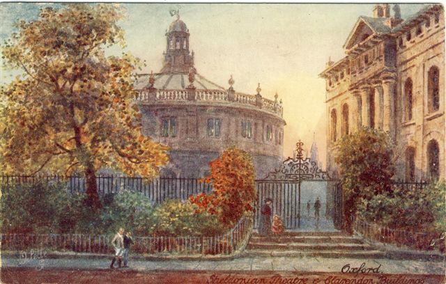 Oxford Sheldonian Theatre &amp; Clarendon Buildings