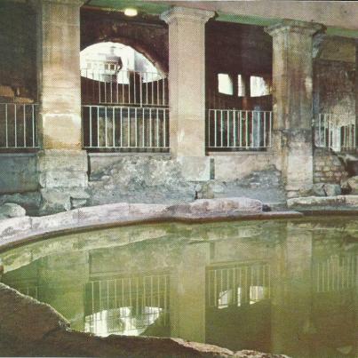 Somerset, Bath, Circular Bath, The Roman Baths