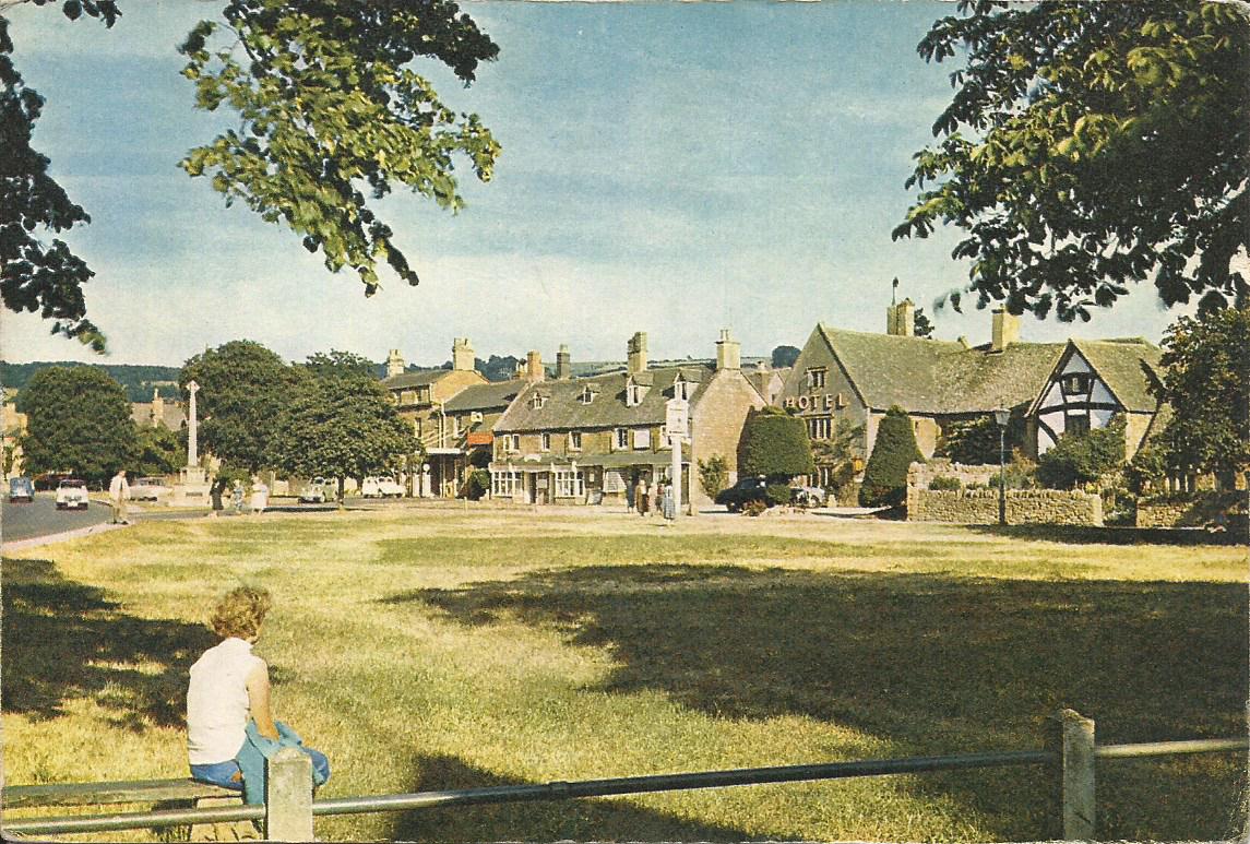 Worcestershire, Broadway, Cotswold Houses