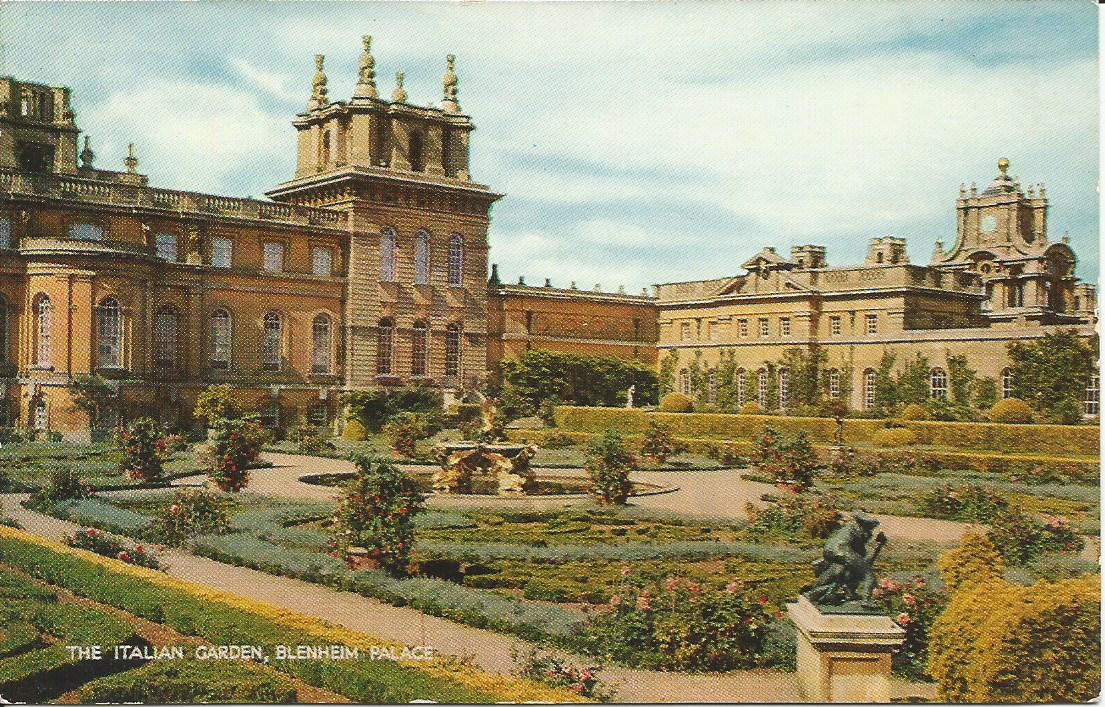 Woodstock, Blenheim Palace, The Italian Garden
