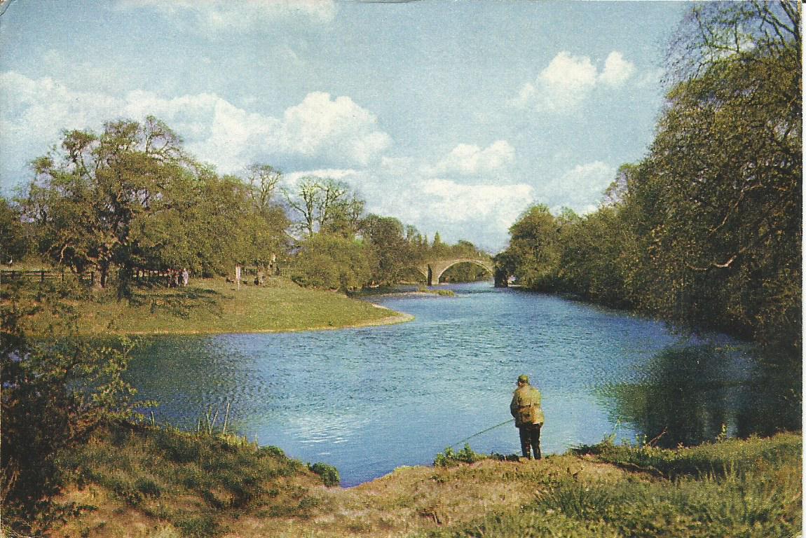 Yorkshire, River Wharfe, Ilkley