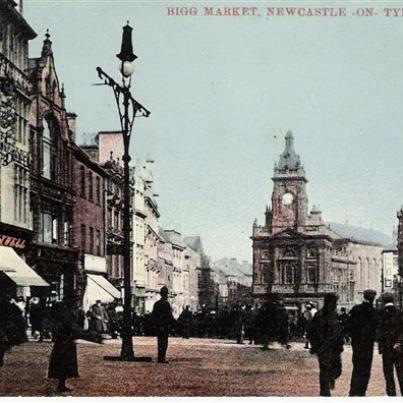 Newcastle On Tyne Bigg Market