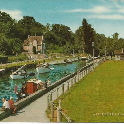 Allington Lock, River Medway