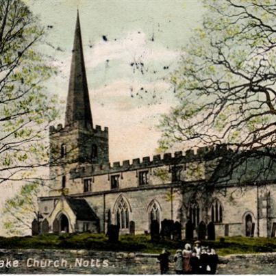 East Leake Church 1913 