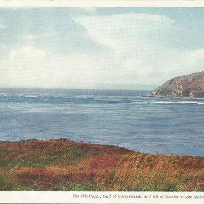 Isle of Jura, The Whirlpool, Gulf of Corryvreckan and Isle of Scarba