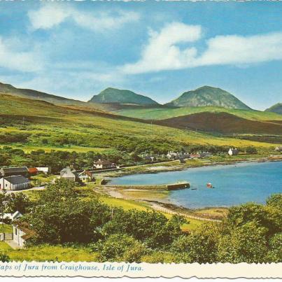 Isle of Jura, The Paps of Jura from Craighouse