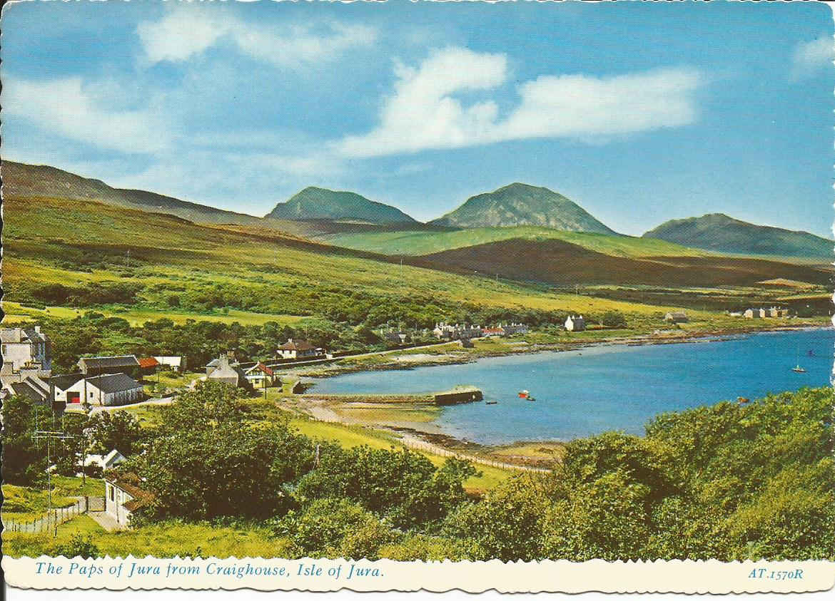 Isle of Jura, The Paps of Jura from Craighouse