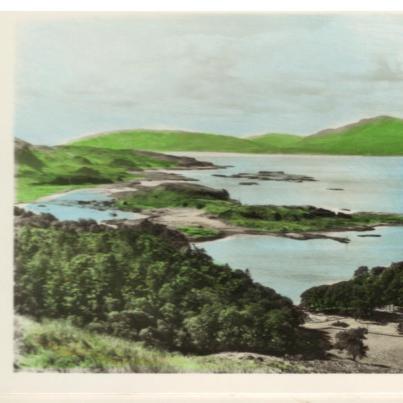Oban, Dunollie Castle, Shepherd's Hat and Mountains of Mull