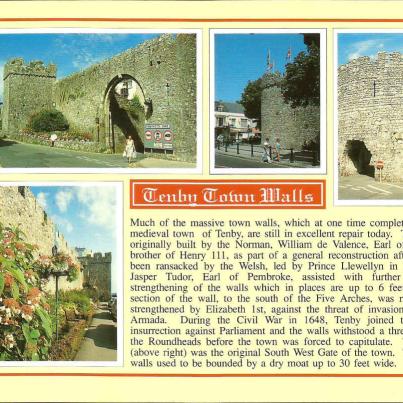 Tenby, Town Walls