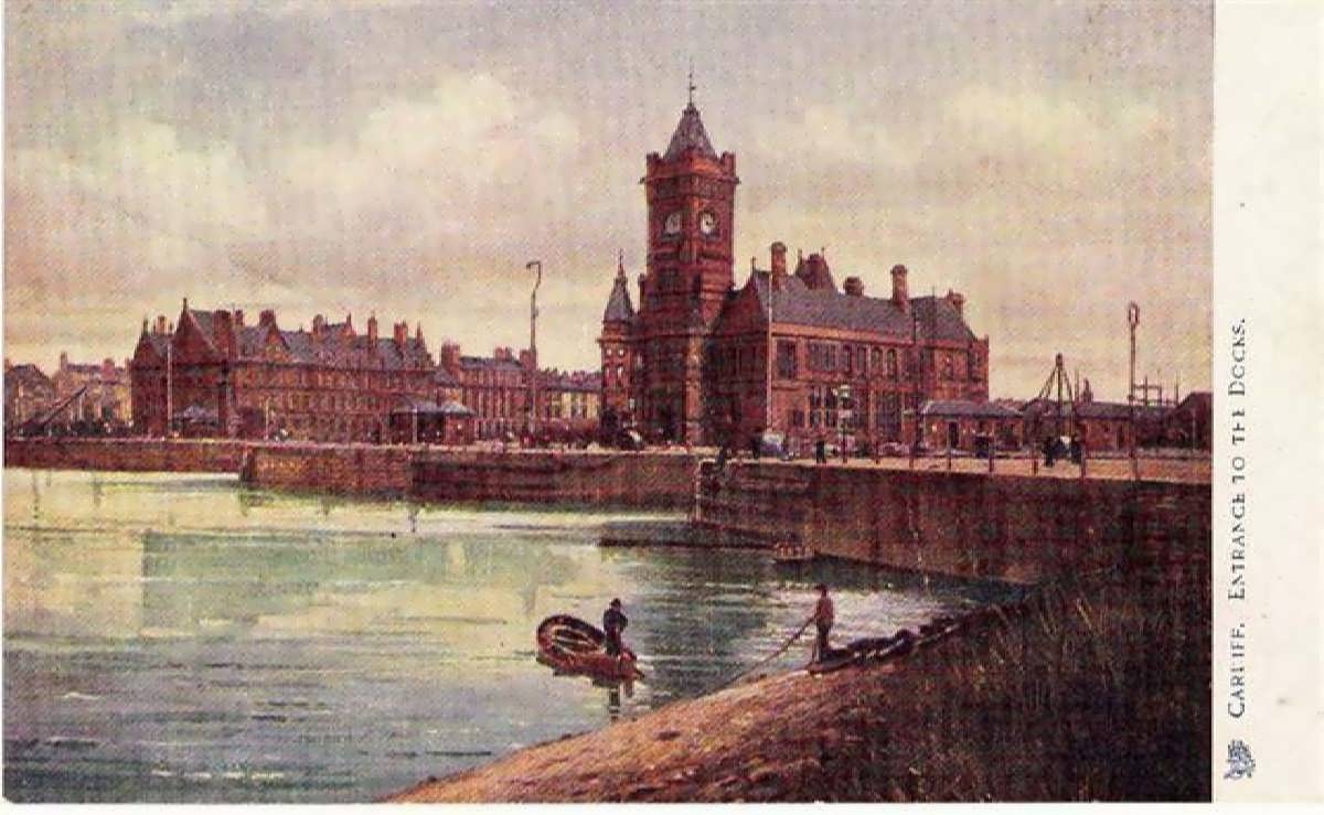 Cardiff Entrance to the Docks