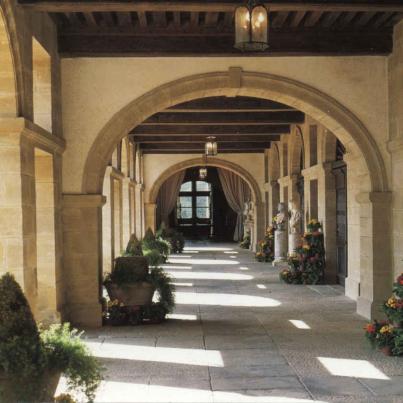 Interior of the Chateau de Hautefort Dordogne France