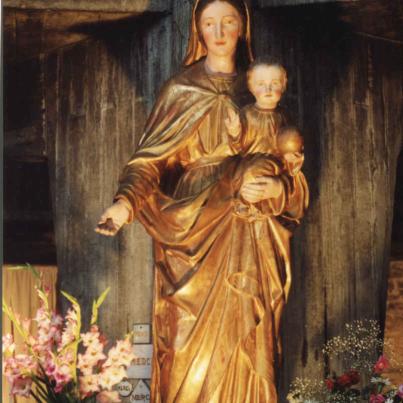 Statue of Our Lady Notre Dame de Royan France