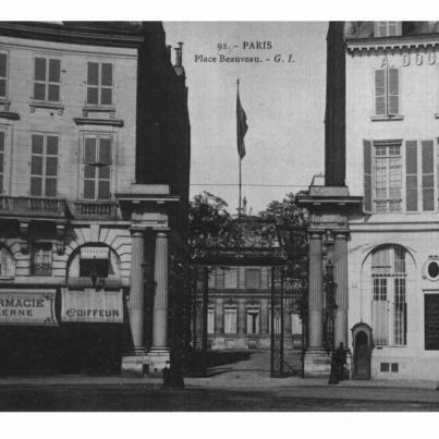 France - Paris - Place Beauveau