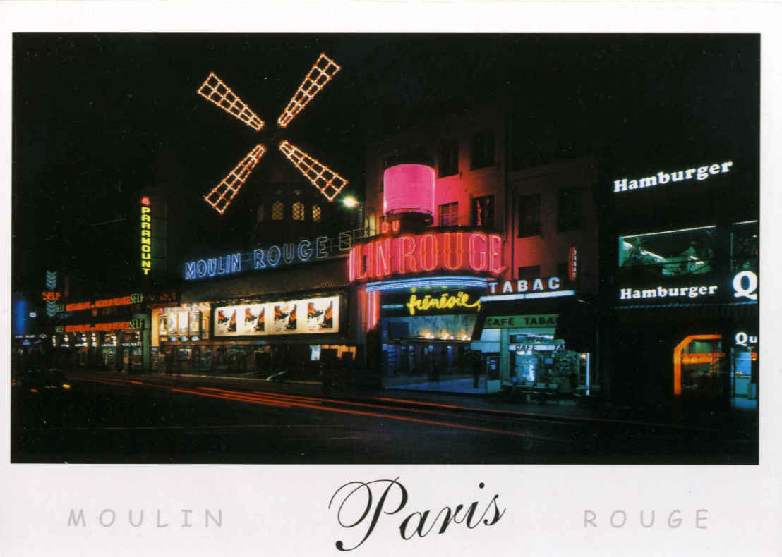 Parys, Moulin Rouge,