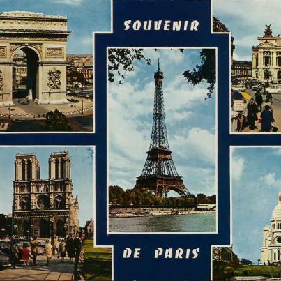 Paris, L'Arc de Triomphe - L'Opéra - La Tout Eiffel - Notre-Dame - Le Sacré Coeur