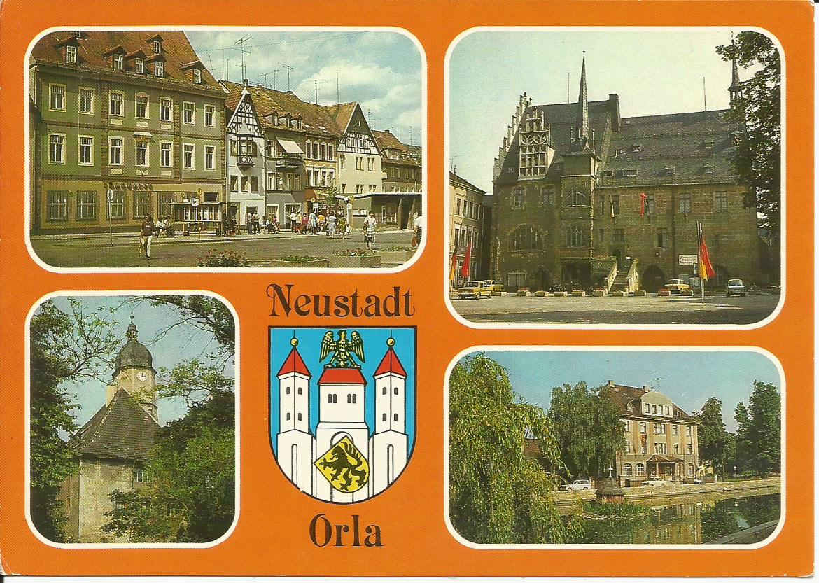 Neustadt, Markt_ Rathaus_ Schloss_ Am Gamsenteich