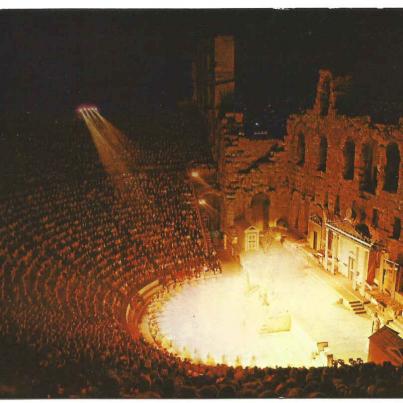 Athens, The Odeon of Herode Atticus