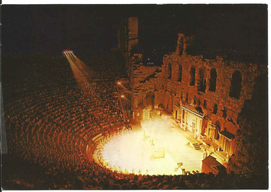 Athens, The Odeon of Herode Atticus