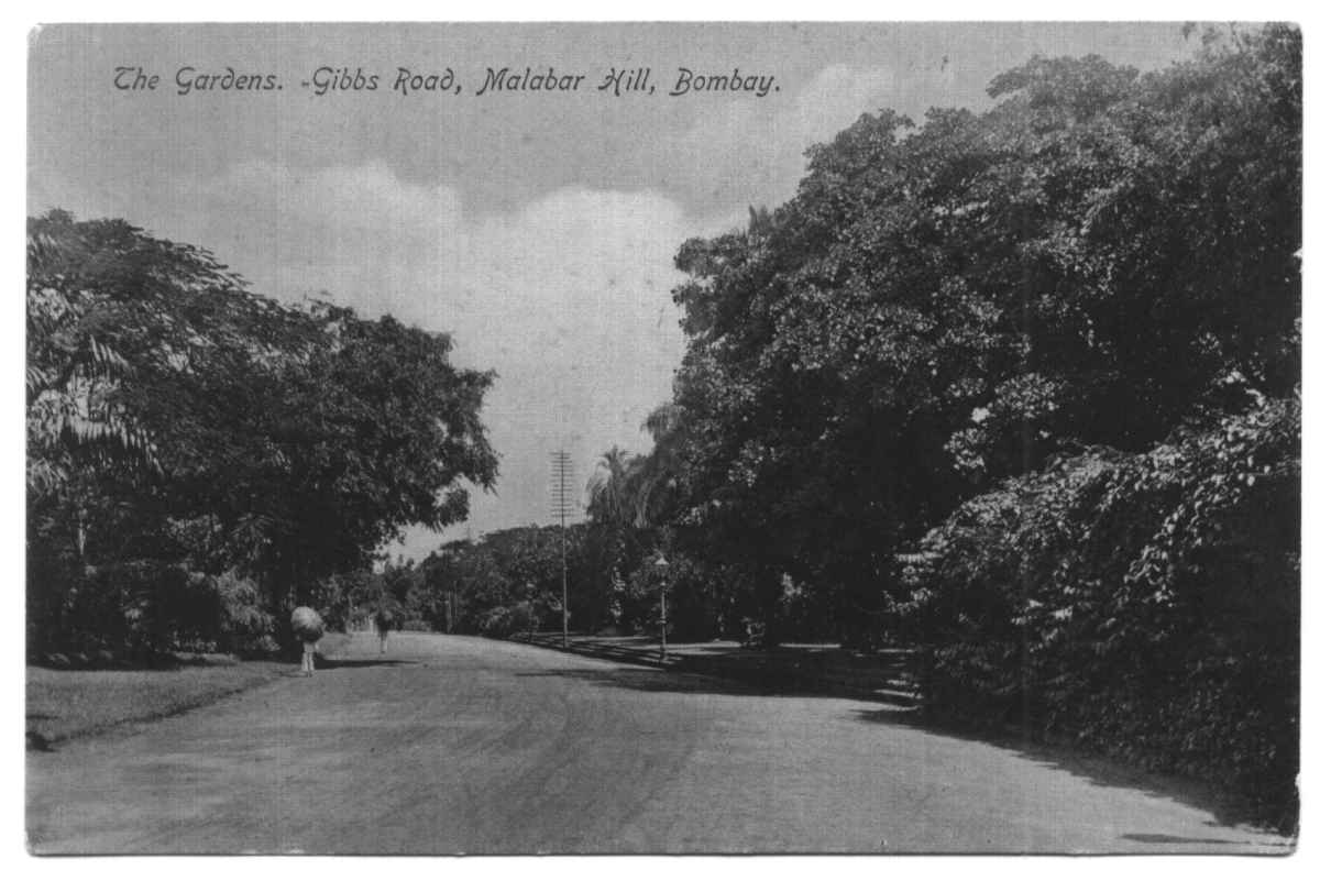 Bombay, The Gardens, Malabar Hill