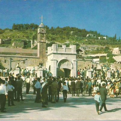 Nazareth_ Orthodox Church of Annunciation with Mary_s Well_001