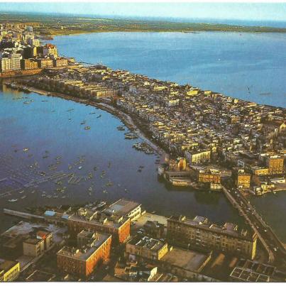 Taranto_ Aerial view on the Old City