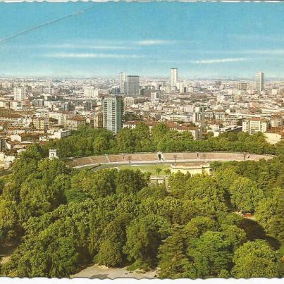 Milan, Town Arena and view of the City