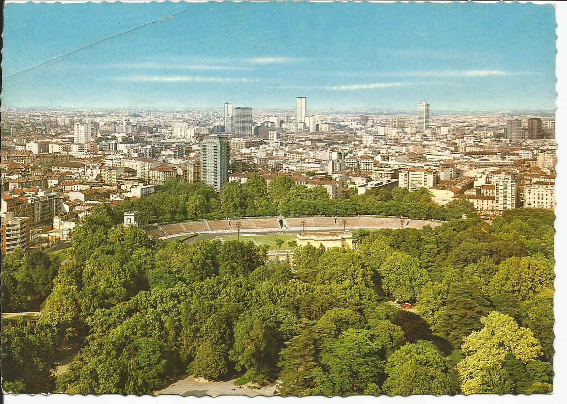 Milan, Town Arena and view of the City