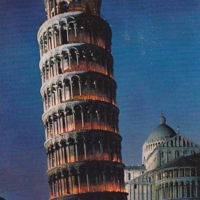 Leaning Tower and Apsis of Cathedral, Pisa