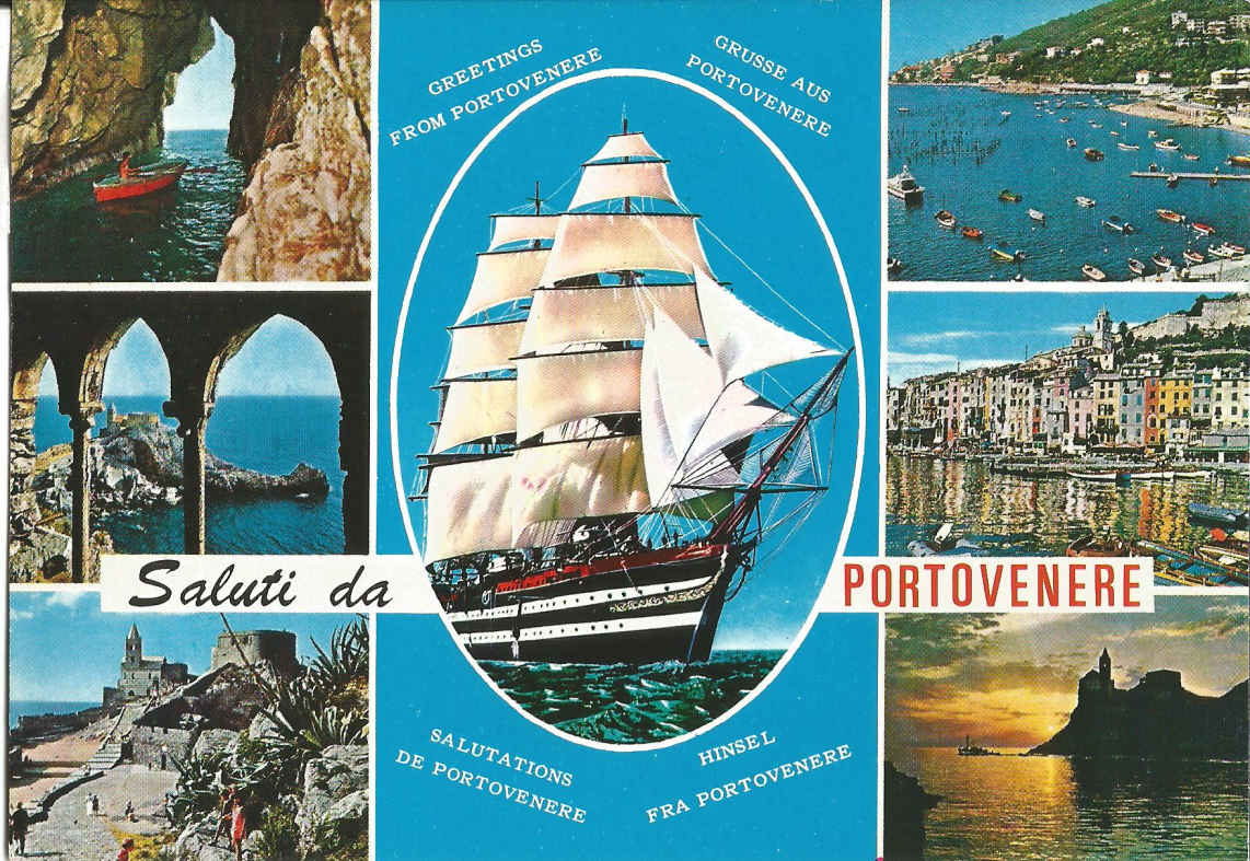 Portovenere, No detail on Post Card