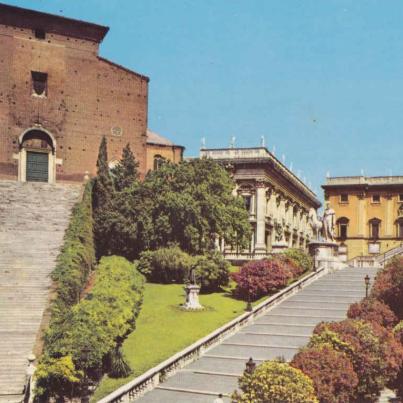 The Capitol and the Church S. Marie in Aracoeli