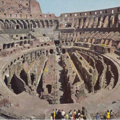 Interior Colosseo, Rome