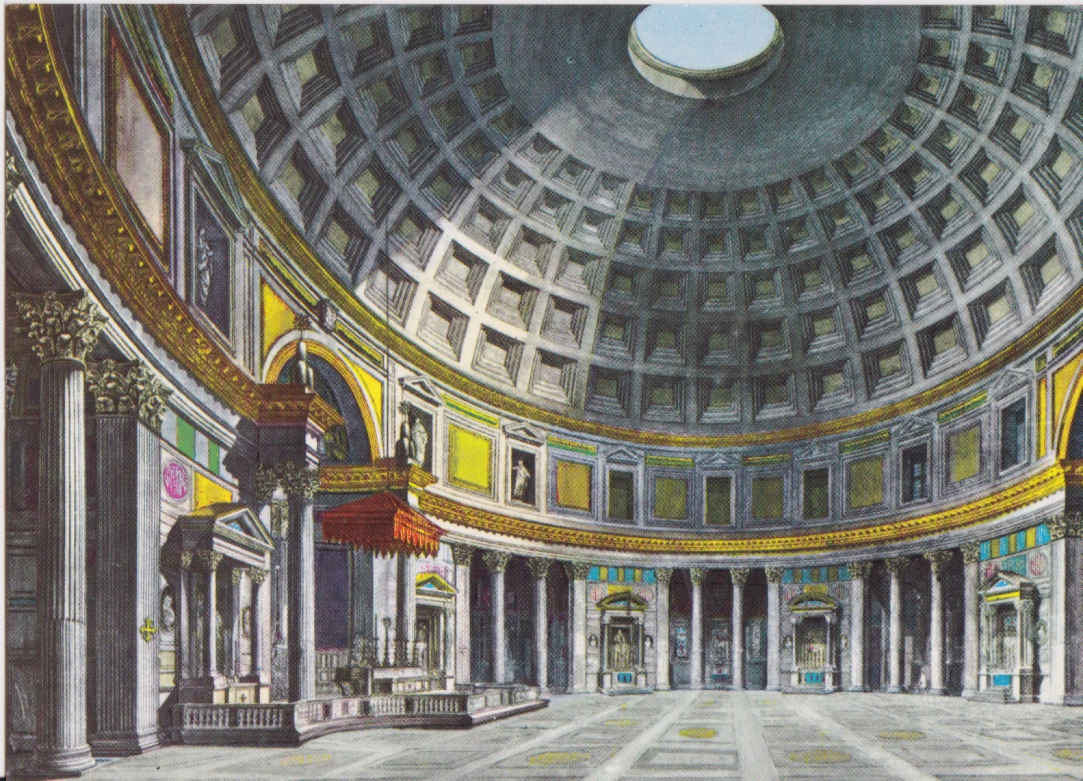 Pantheon interior, Rome_9