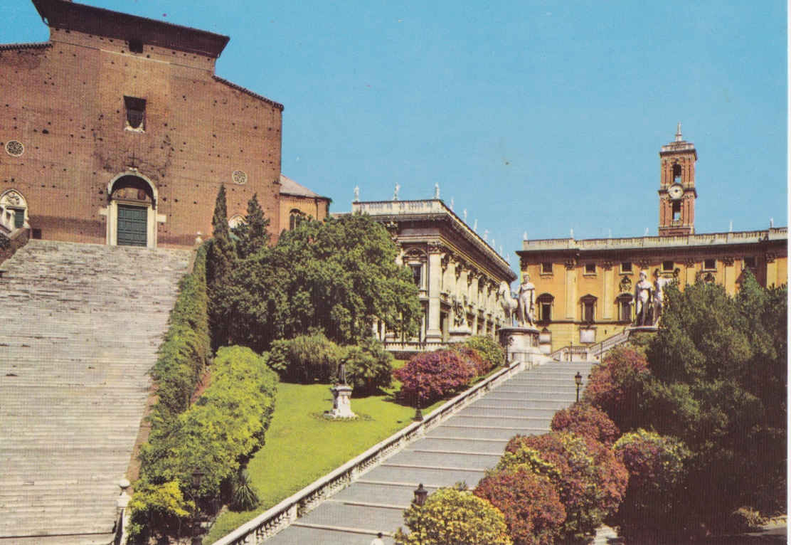 The Capitol and the Church S. Marie in Aracoeli