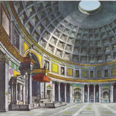 Pantheon interior, Rome_9