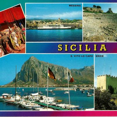 Sicily_1, No detail on Post Card
