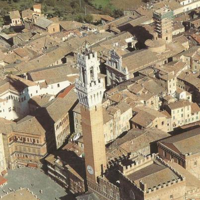 Siena, Mangia's Tower &amp; Municipal Palace