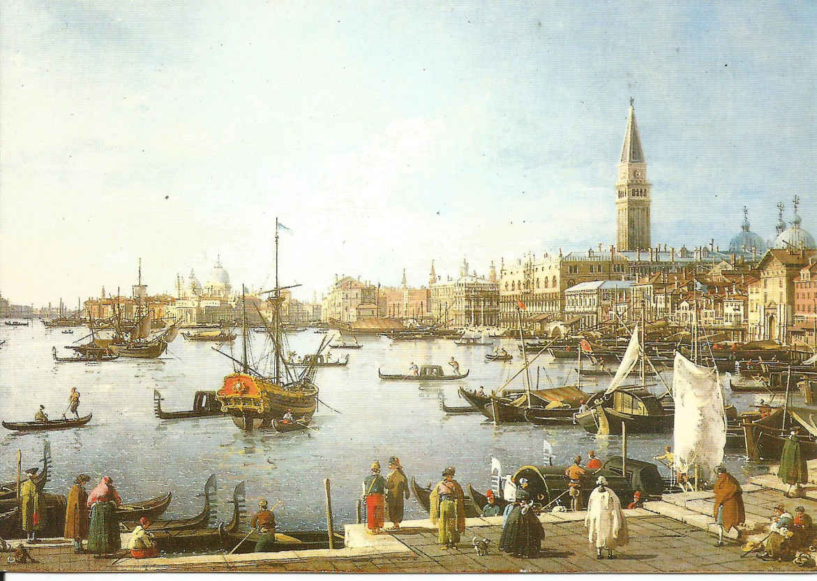 Venice, The Basin of San Marco by Giovanni Antonio Canal (1697-