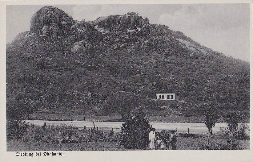 Siedlung in Okahandja Deutsch-Süd West Afrika