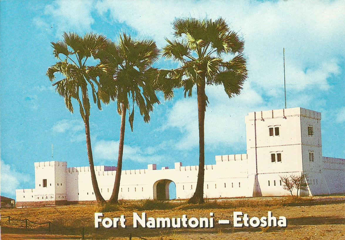 Nasionale Etoshawildtuin. Fort Namutoni. S.W.A