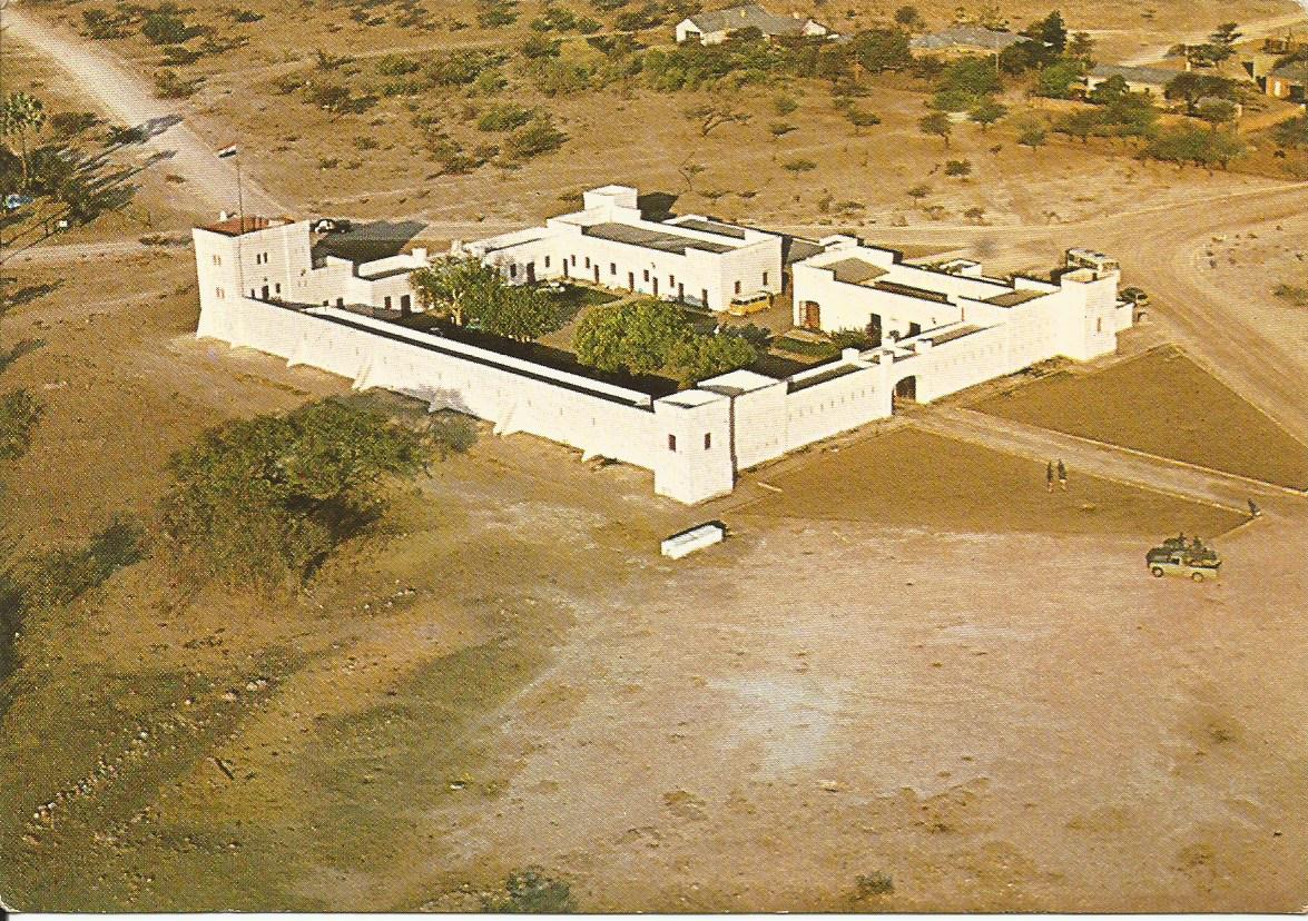 Etosha, Fort Namutoni, Lugfoto