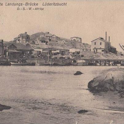 Old Jetty, Luderitz, G.S.W.A.