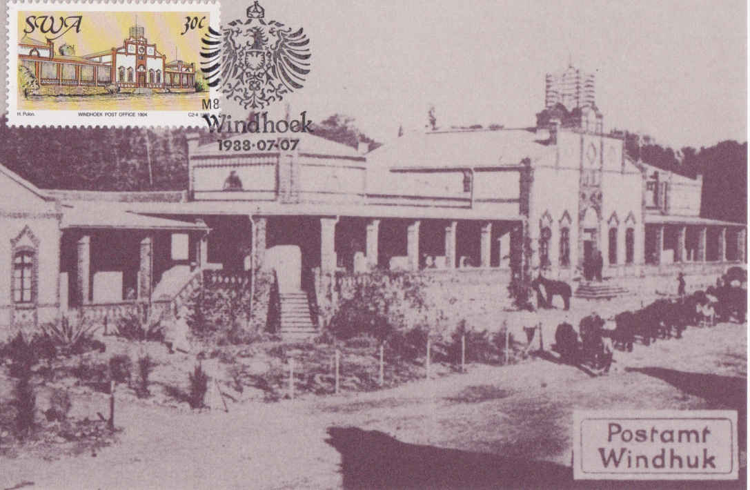 Post Office, Windhoek, German South West Africa